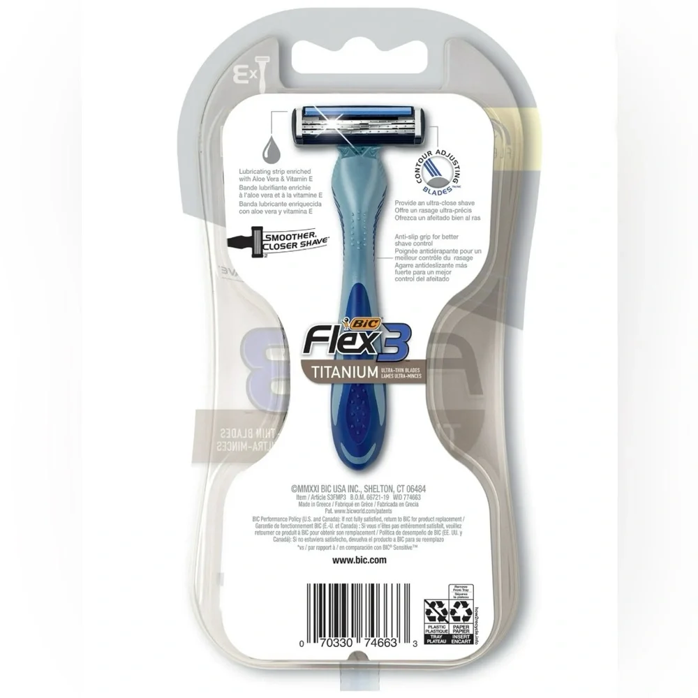 BIC Flex 3 Disposable Razors